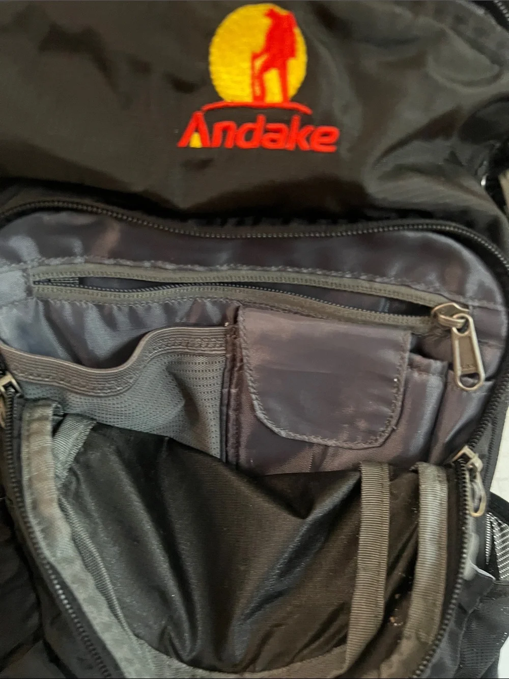 Black Adventure 30L Men's Hiking Backpack